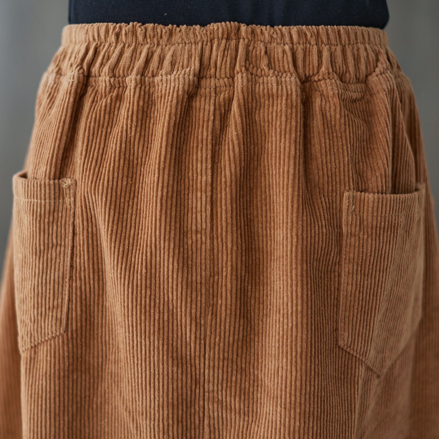 Casual Corduroy maxi skirt C1820