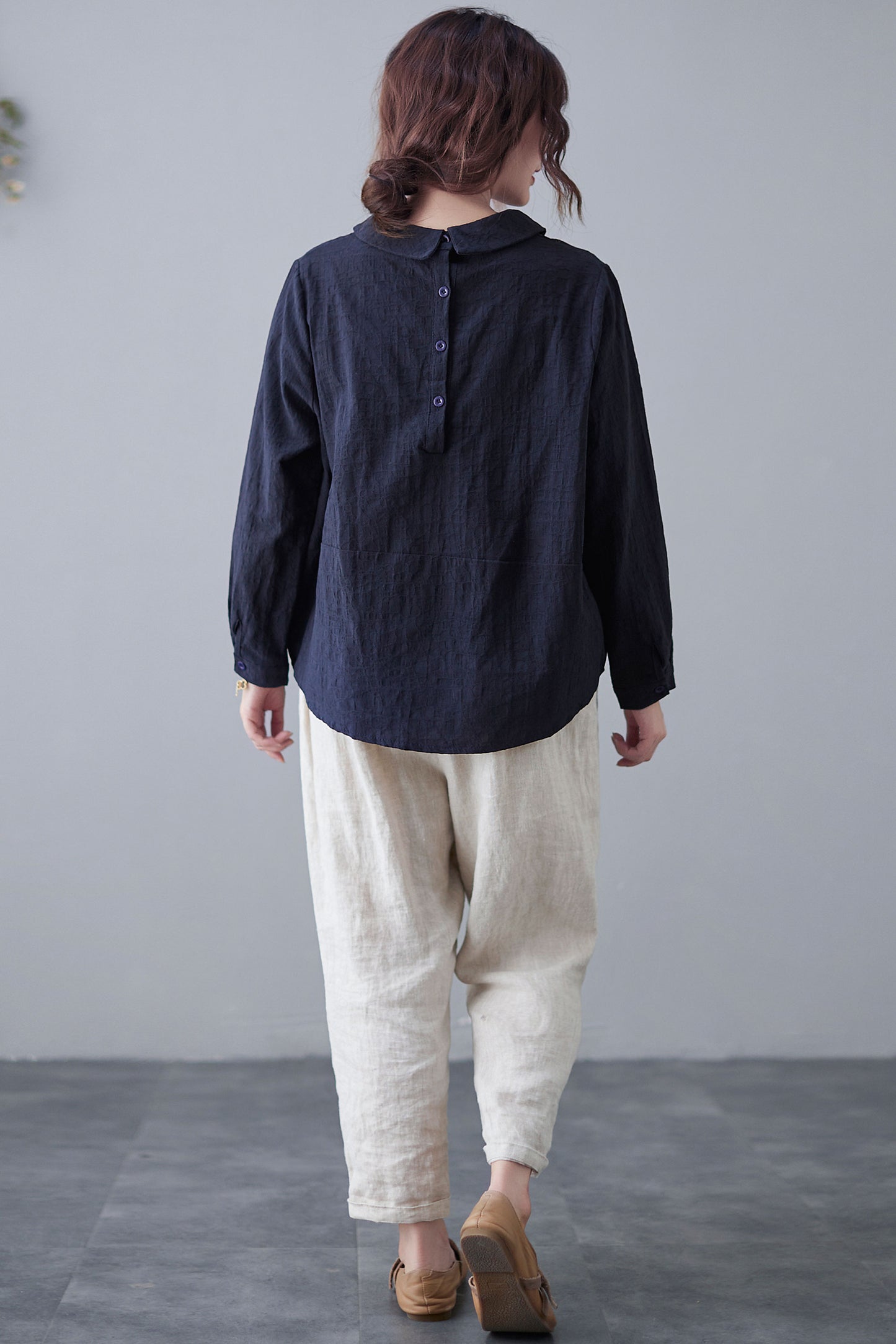 Women Summer Long Sleeve Blouse C2122