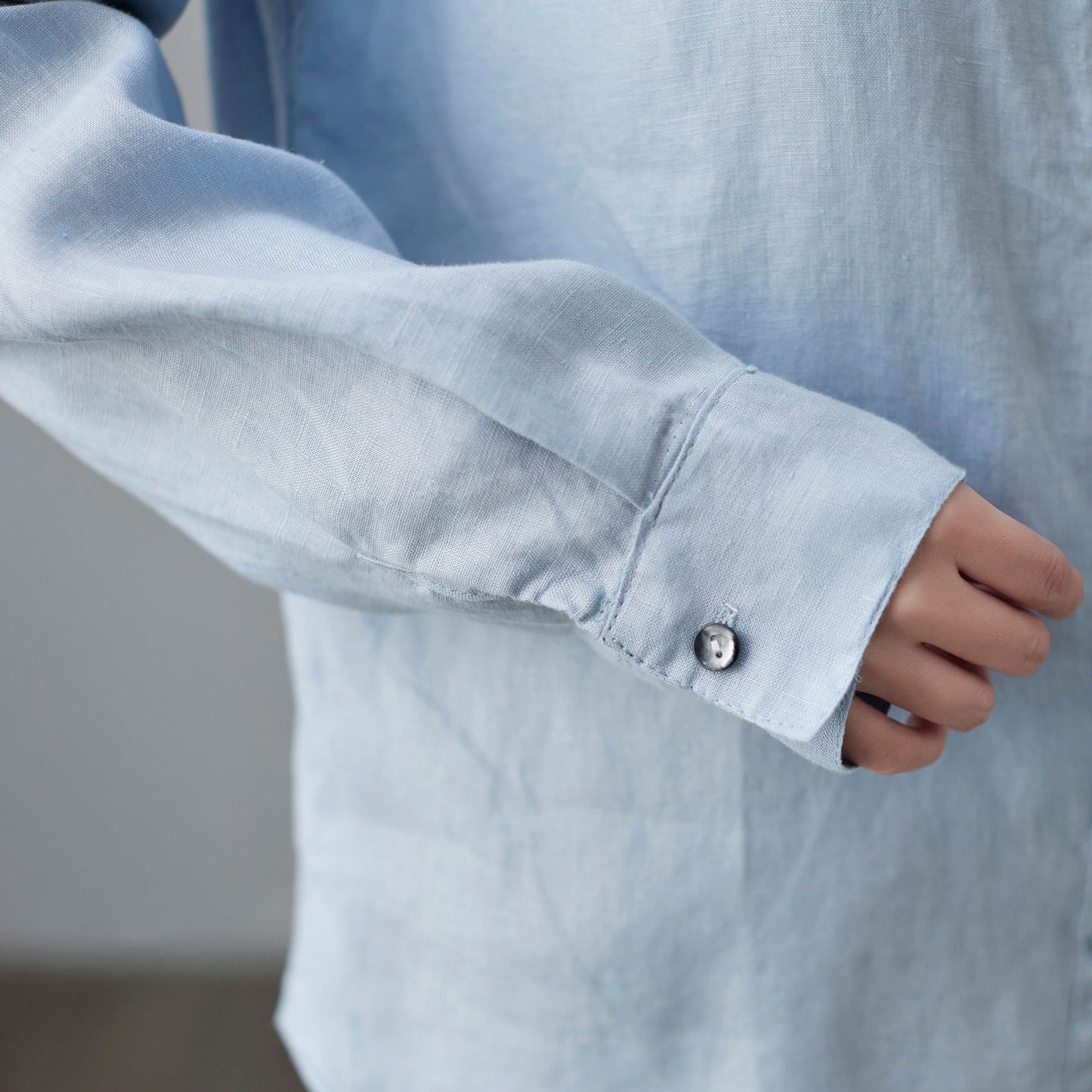 Loose Spring Linen Shirt Blouse C210901