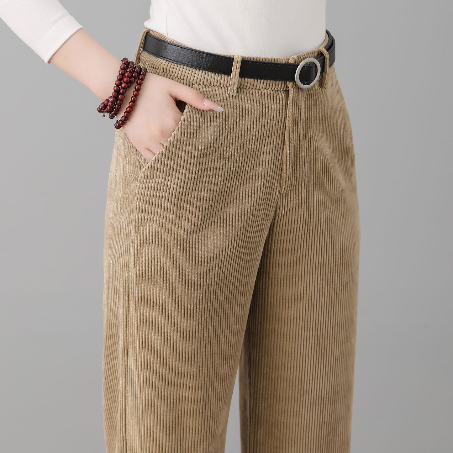 High Waist Baggy Pants C2554
