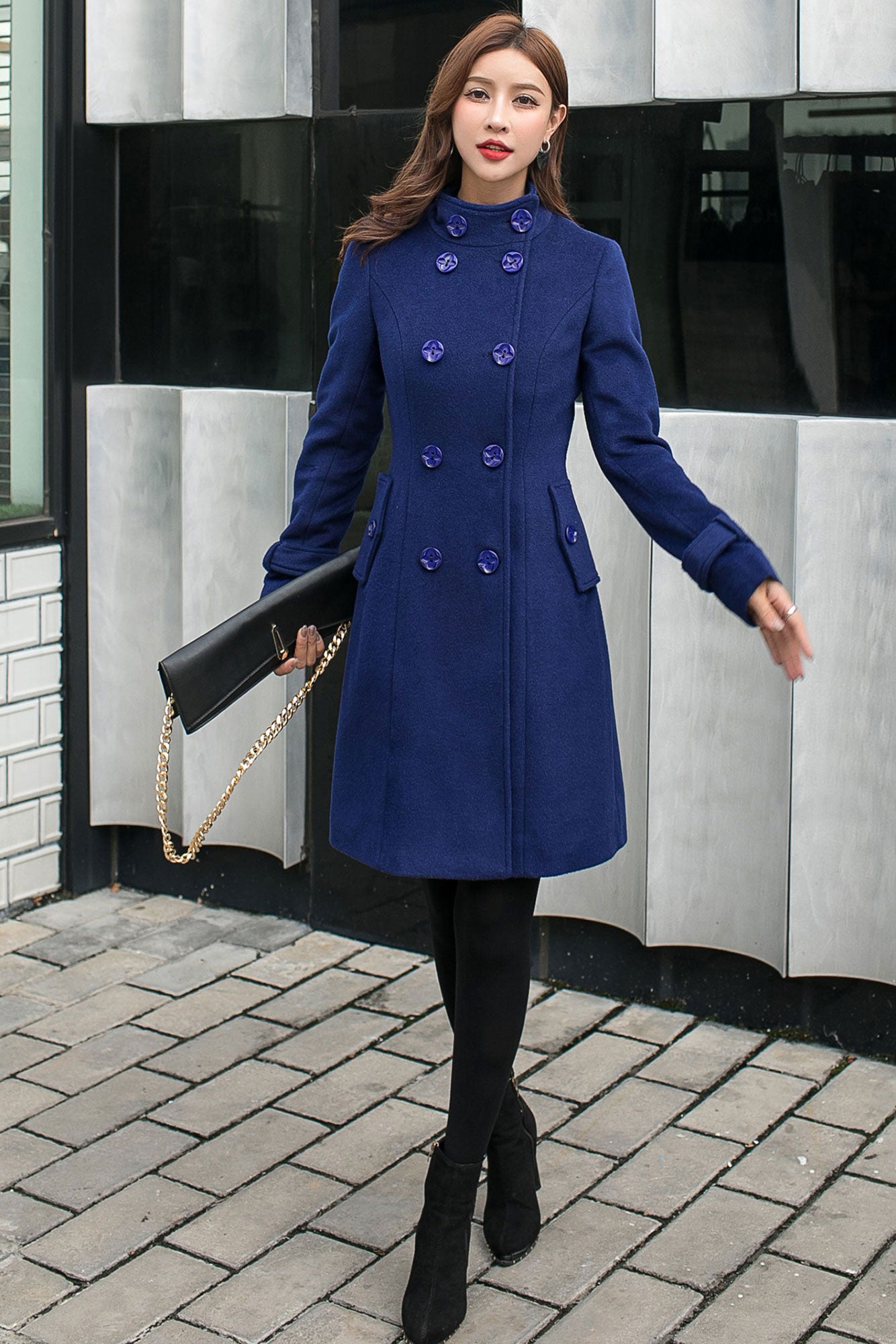 Classic Wool Trench Coat C2580