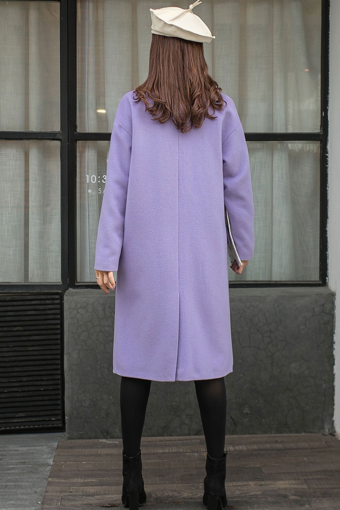 Relaxed Fit Trench Coat C2572,Size 165-US06 #CK2101412