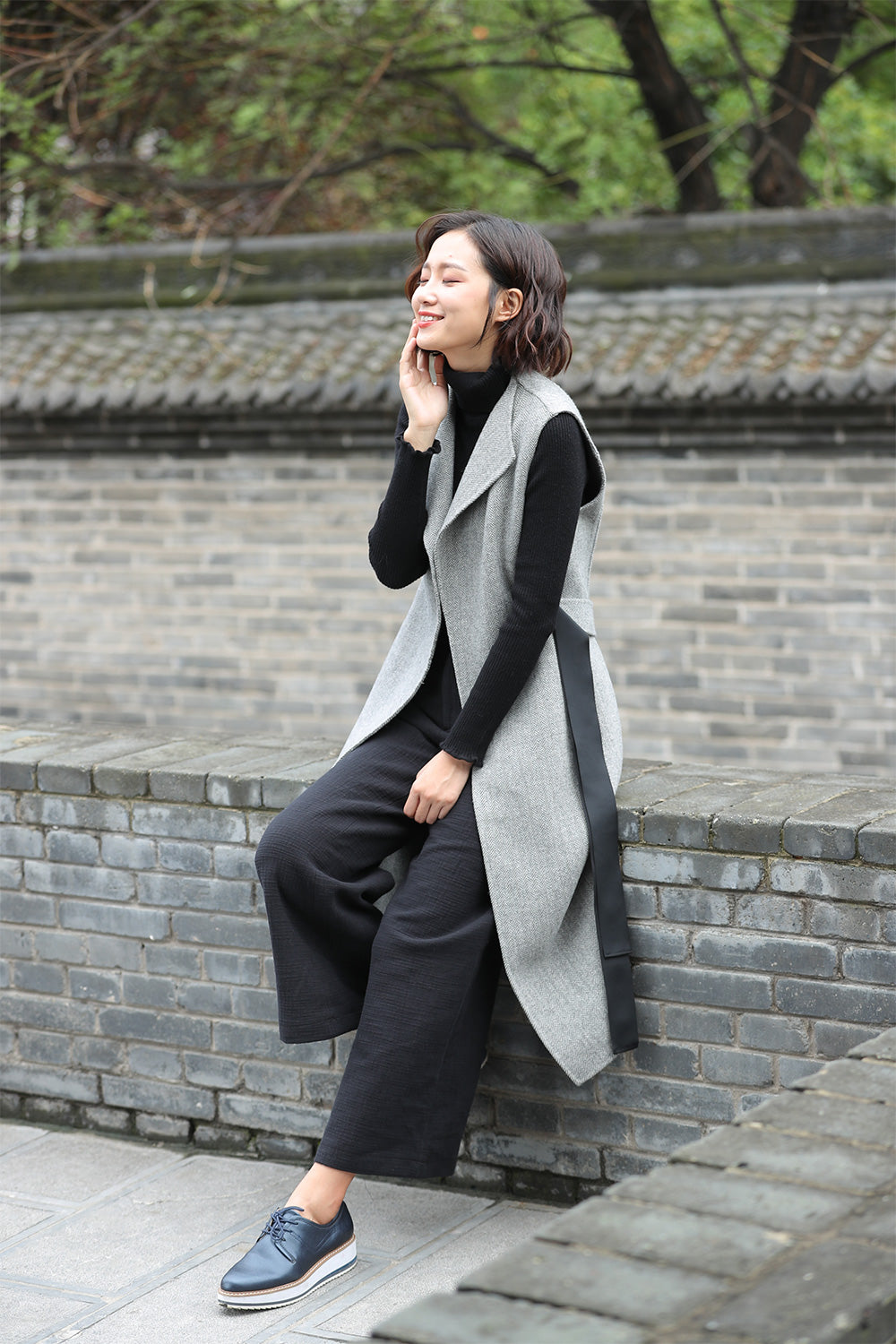 slim warm coat