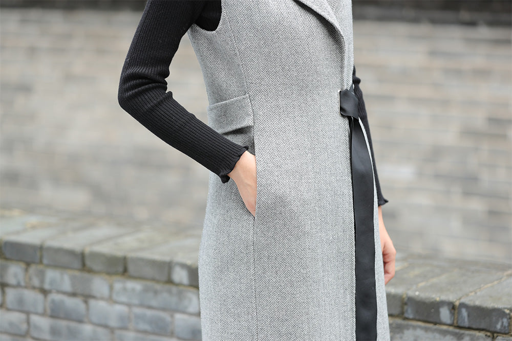 coat with pocket