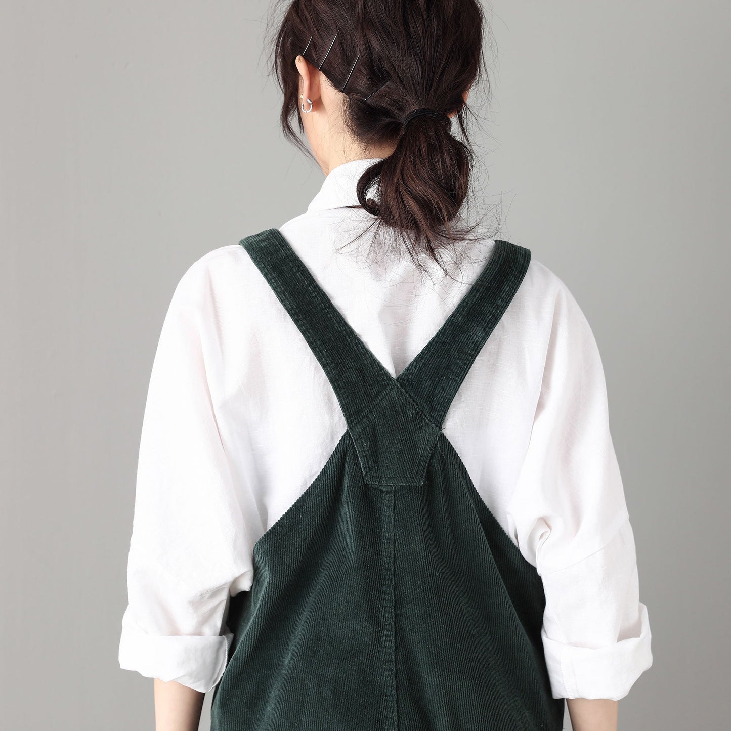 Casual Comfortable Corduroy Jumpsuit C1808