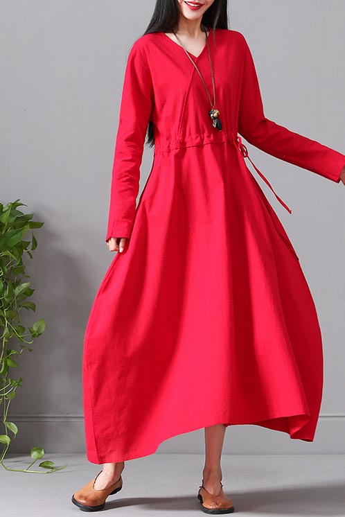 red dress for women