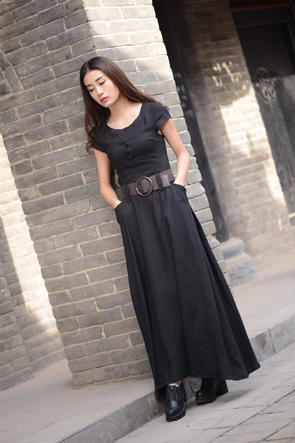 dress with pockets