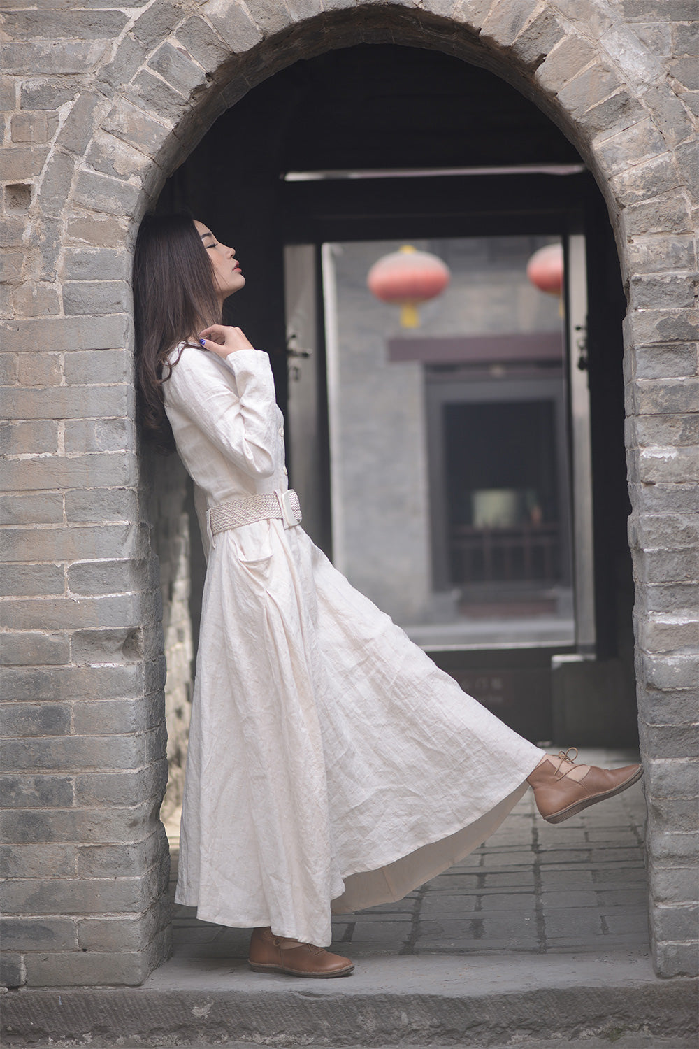 linen dress