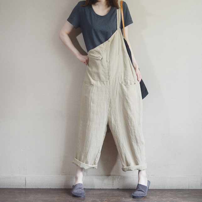 Casual Baggy Overalls Jumpsuit L001#
