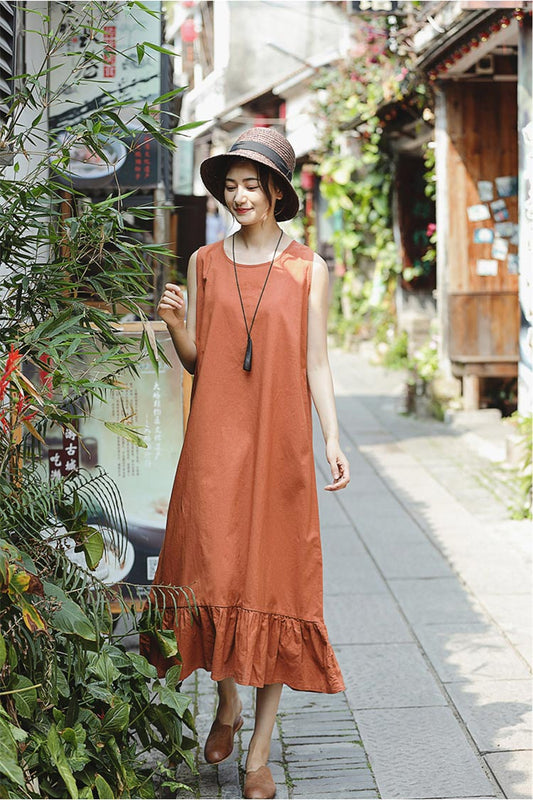 linen dress