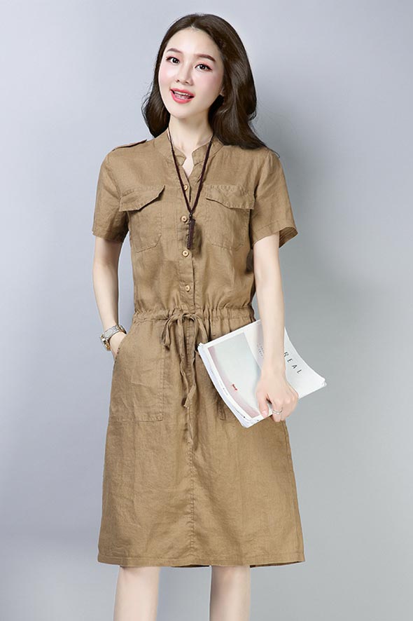 linen dress