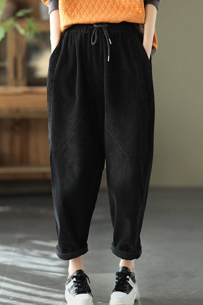 Casual Loose Corduroy Pants C2949