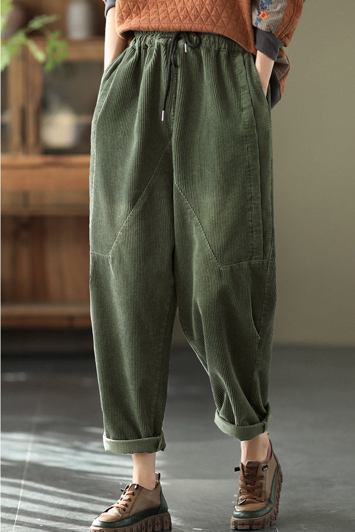 Casual Loose Corduroy Pants C2949