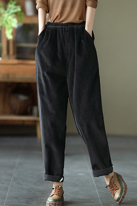 Autumn Winter Casual Corduroy Pants C2950