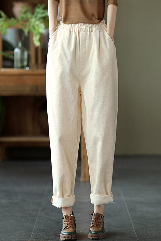 Autumn Winter Casual Corduroy Pants C2950