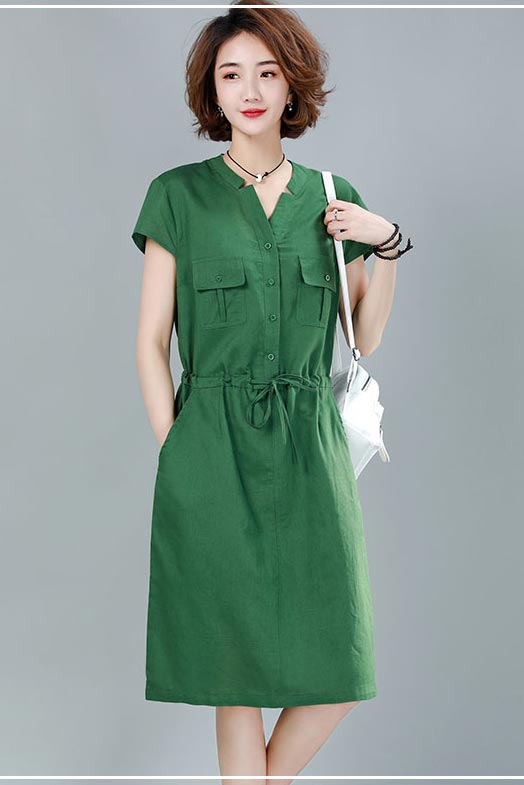 linen dress