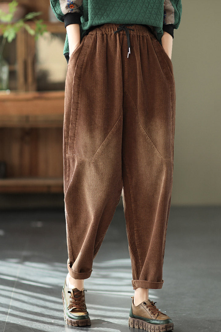 Casual Loose Corduroy Pants C2949