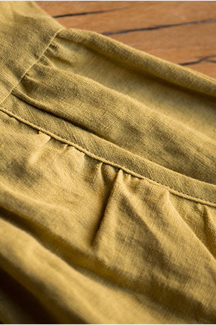 New Summer Women Linen Loose Dress C2898