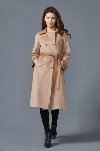 light brown coat