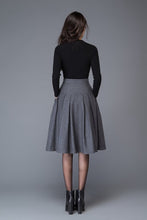 Load image into Gallery viewer, winter wool skirt
