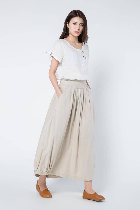 elastic waist skirt