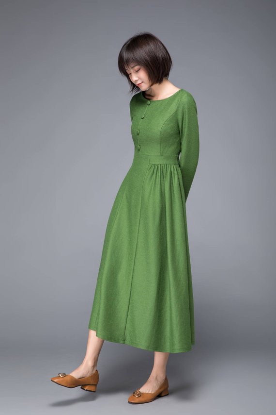 Wool Dres