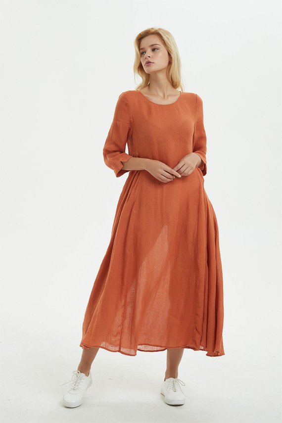 linen dress