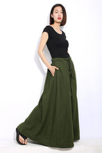 Load image into Gallery viewer, Maxi linen skirts
