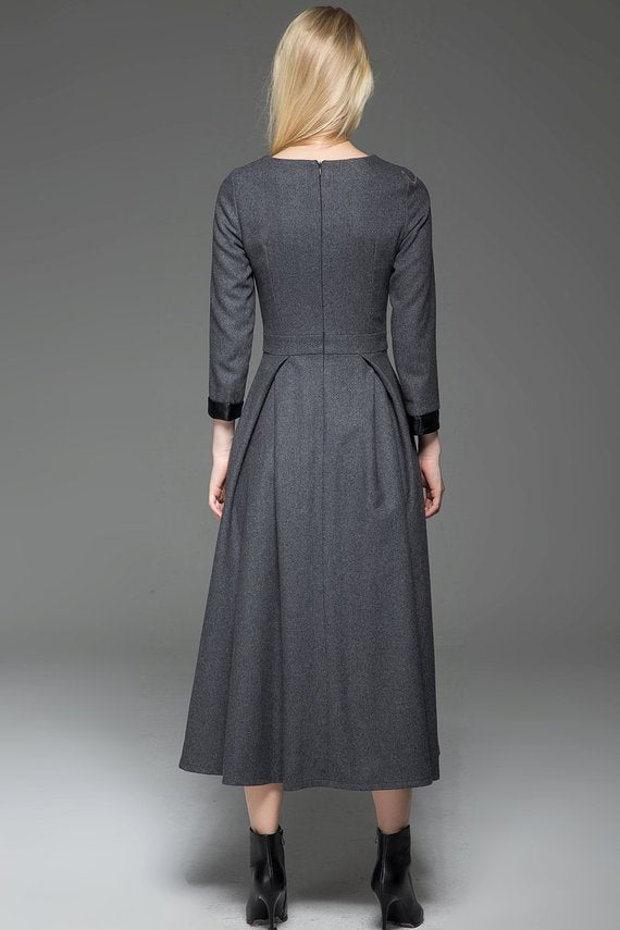 wool dress