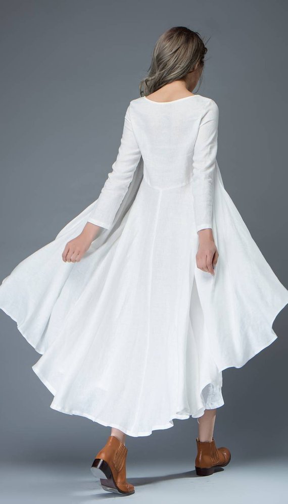 Maxi linen Dress