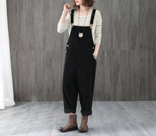 Load image into Gallery viewer, Vintage inspired Casual Comfortable Corduroy Jumpsuit C1808
