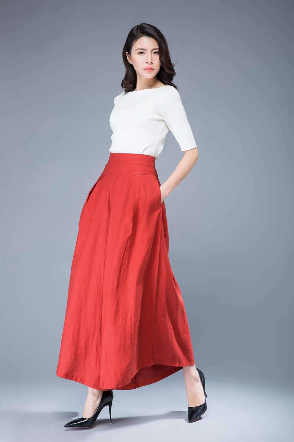 women's palazzo pants C1043#