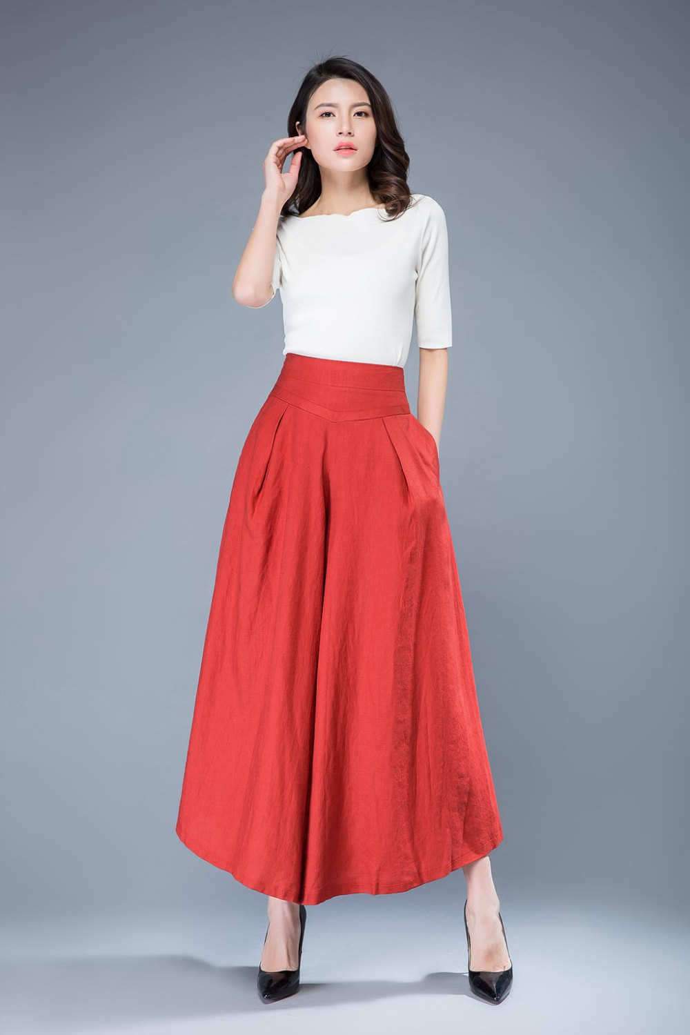 women's palazzo pants C1043#