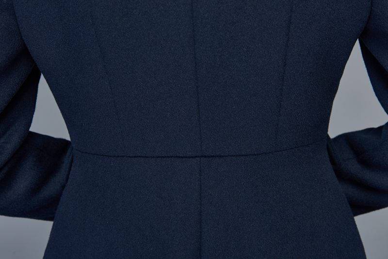 Wool coat, womens coats, winter coat, coats, jacket, blue jacket, midi coat, navy wool coat, vintage jacket, military coat C972