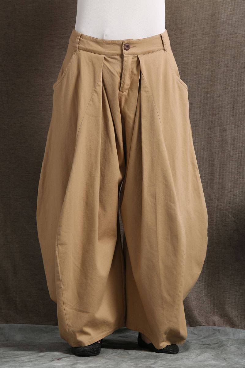 Brown pants, womens pants, summer trousers, casual pants, long pants, wide leg pants, fashion pants, loose trousers, womens trousers C412