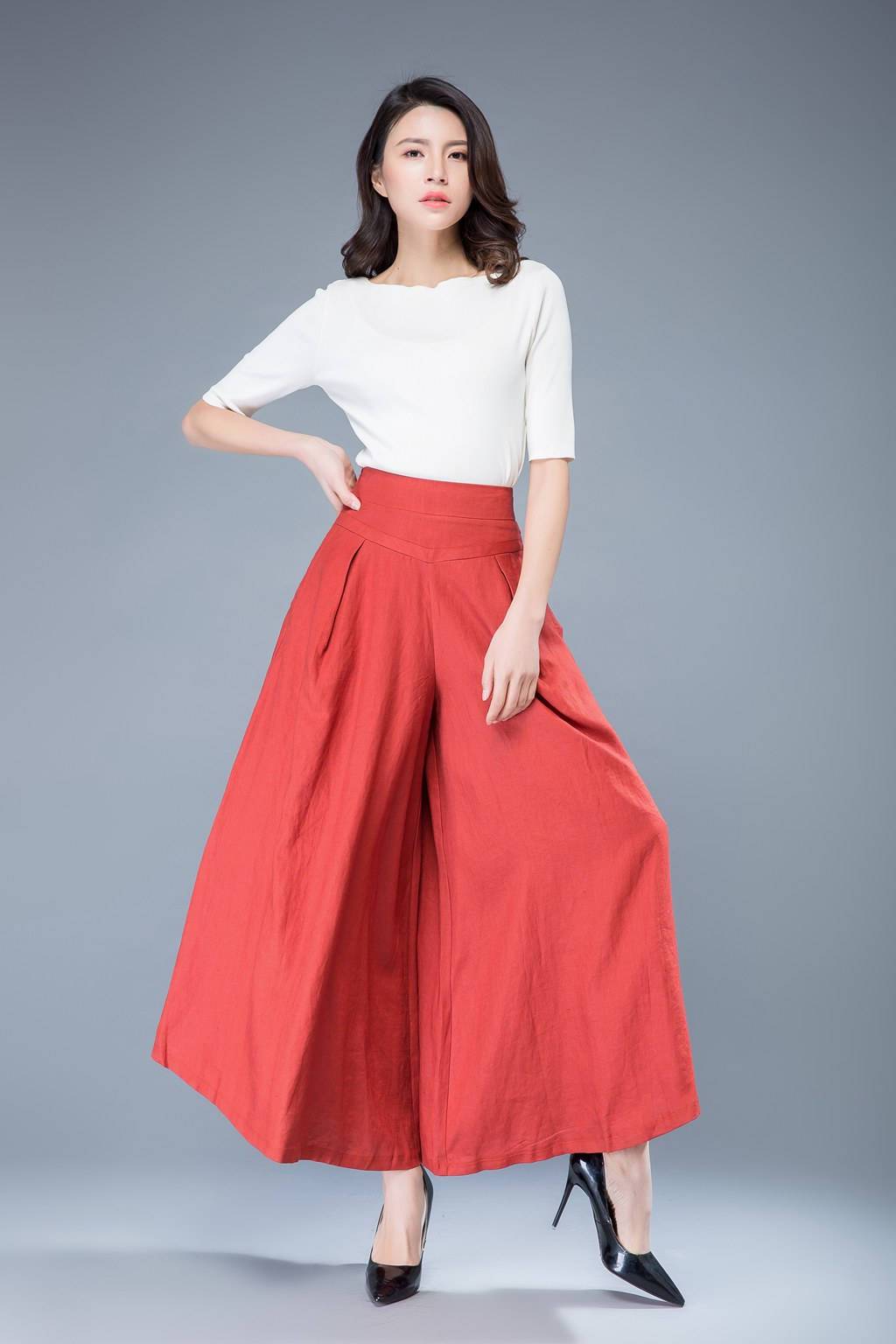 women's palazzo pants C1043#