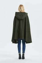 Load image into Gallery viewer, Women&#39;s wool cape coat for winter C1331#
