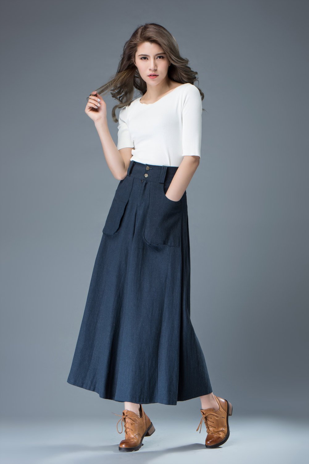 wide leg palazzo pants C837