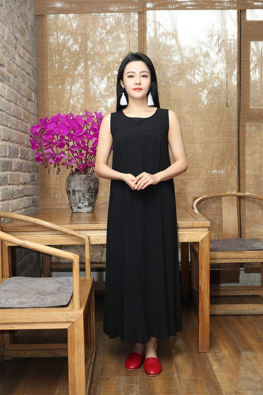 black dress