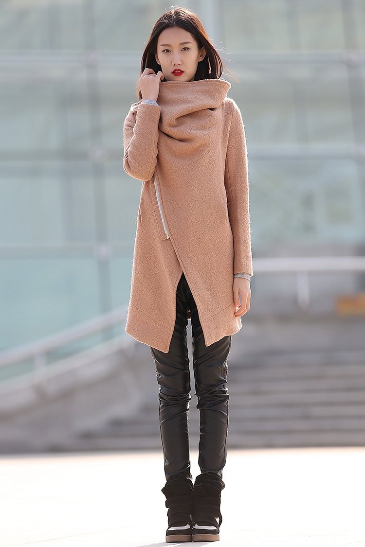 brown coat