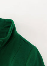 Load image into Gallery viewer, Green Wool Coat, Fit and Flare Coat, Long Wool Coat C3563
