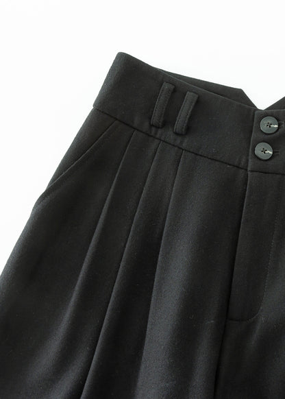Wool Wide Leg Pants, Palazzo Pants Women C3597