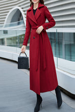 Load image into Gallery viewer, Women&#39;s Autumn and winter wool coat C4249
