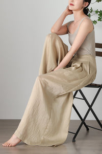 Women's Summer Wide Leg Pants C3255