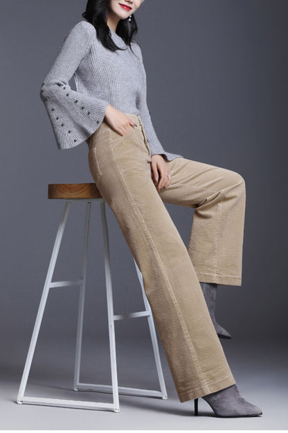 Corduroy autumn long pants c5082