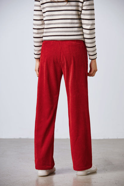 Corduroy palazzo pants, Corduroy pants women C1708