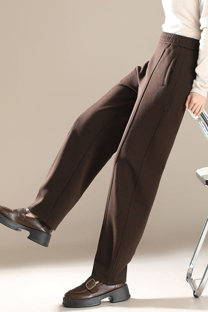 Loose fitting long autumn pants c5093