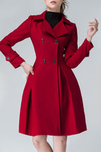 Load image into Gallery viewer, Women&#39;s Autumn and winter wool coat C4222
