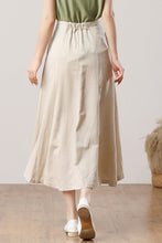 Load image into Gallery viewer, Women&#39;s Summer Linen Skirt C3289 - Size M #CK2300500
