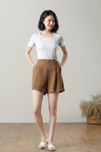 Load image into Gallery viewer, Summer Womens Brown Shorts C3232 #CK2300361
